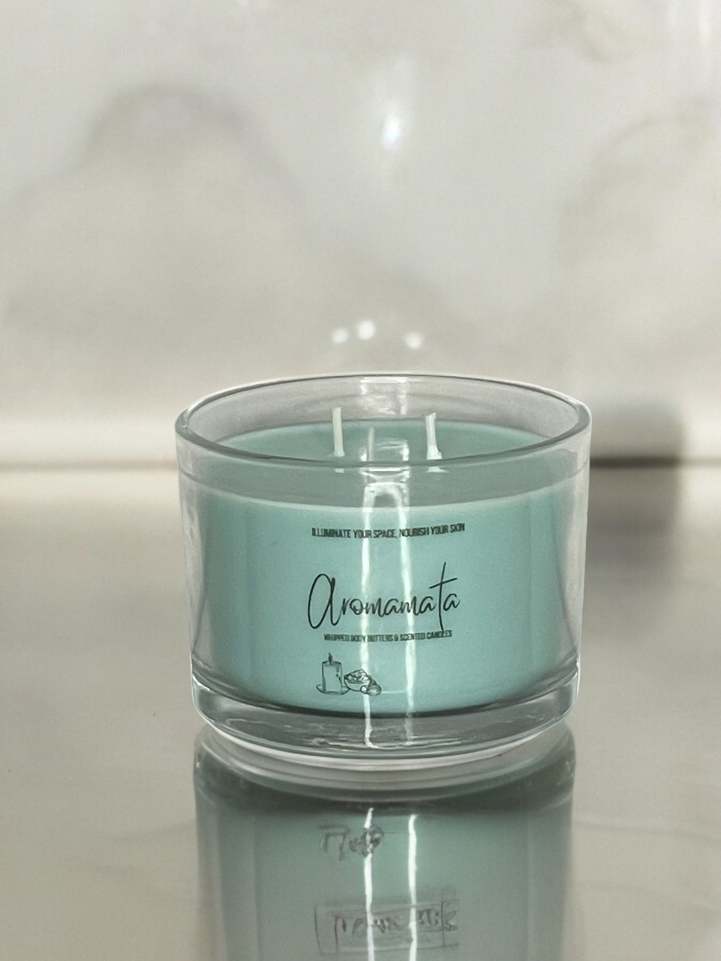 3 wick candle